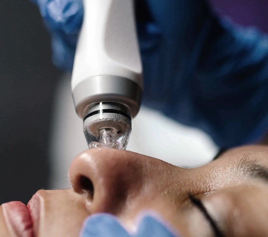 Glace facial treatment experience
